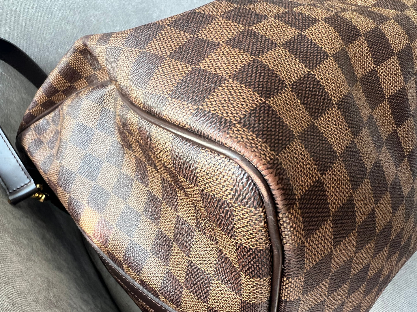 Louis Vuitton Keepall Bandouliere 55 Damier Ebene (RRP £2,020)