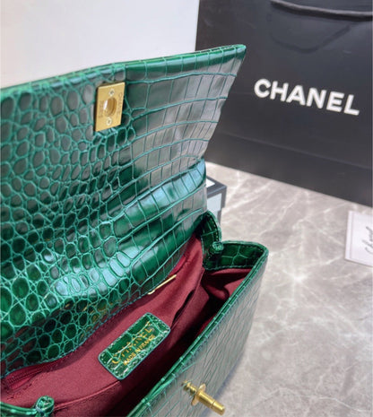 New Chanel Green Woman handbag