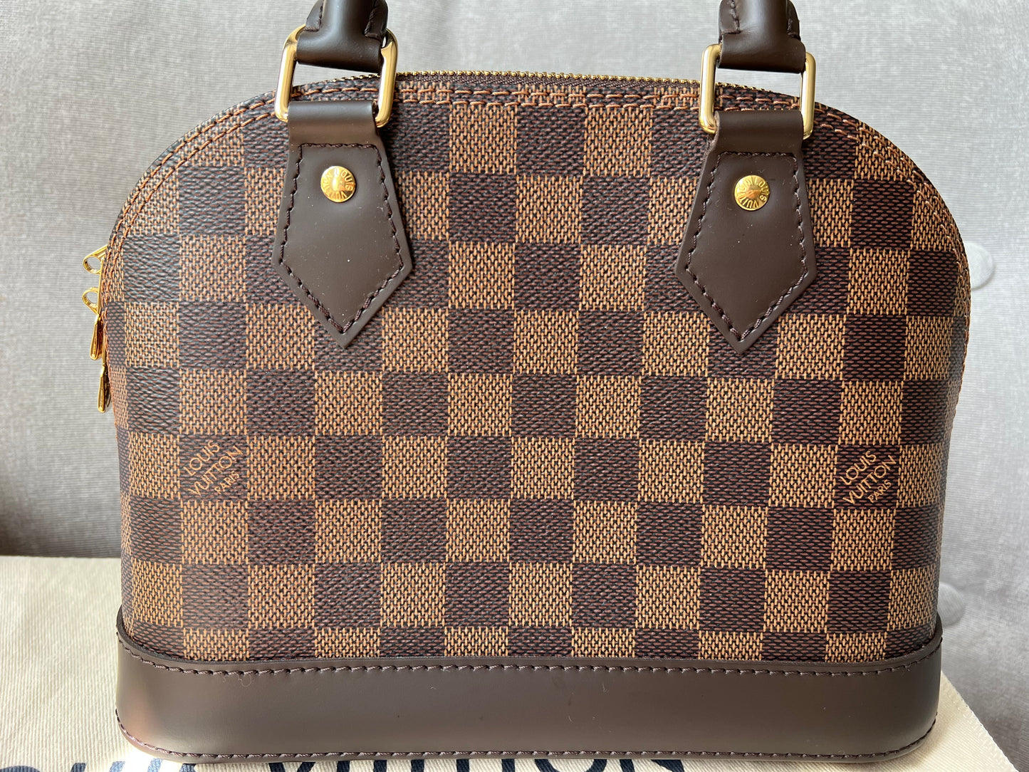 Louis Vuitton Alma BB Damier Ebene (RRP £1,260)