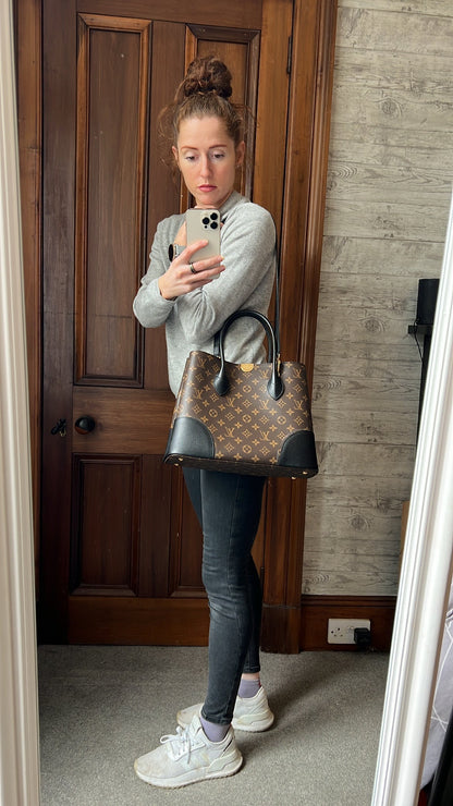 Louis Vuitton Flandrin Tote Monogram and Black