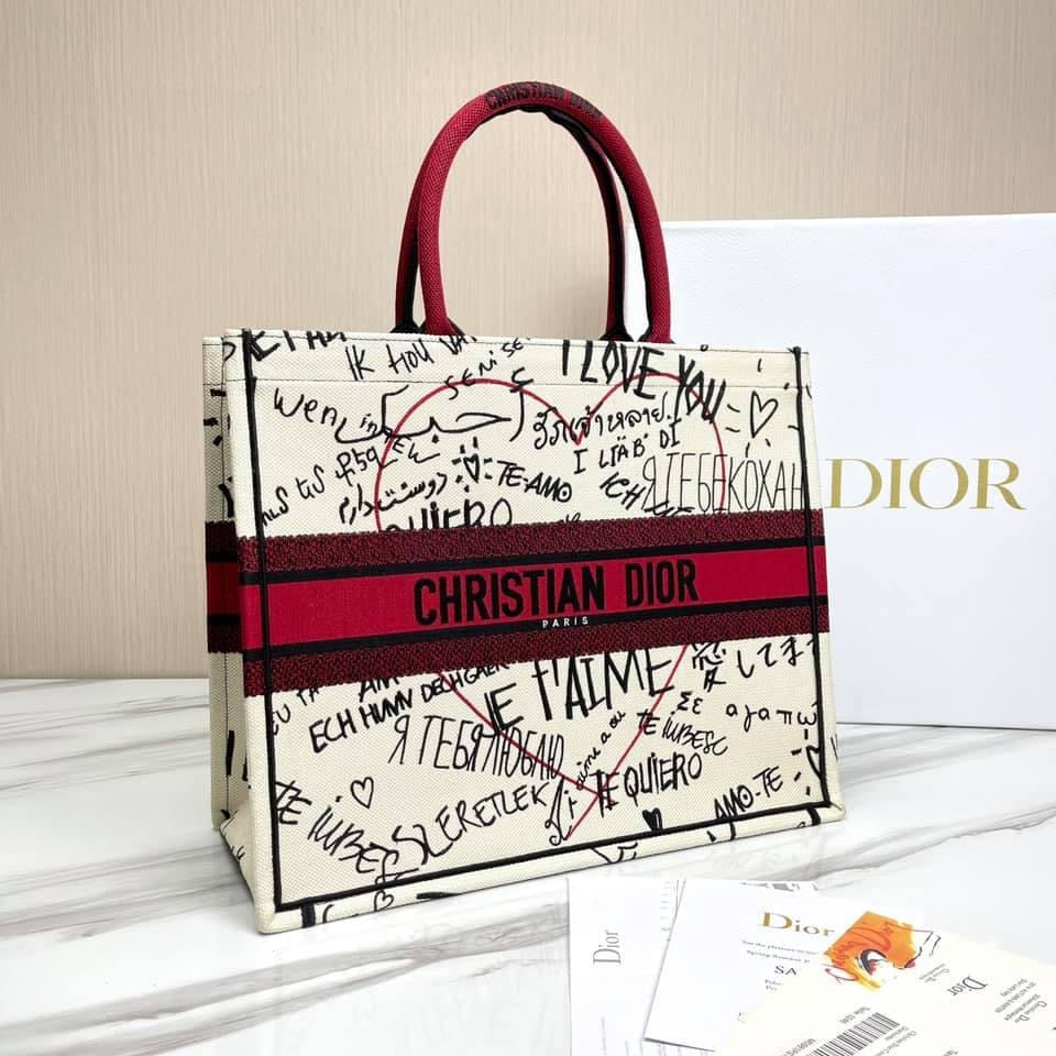 Christian Dior Book Tote Bag