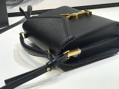 YSL Cassandra Mini Top Handle Bag In Box Saint Laurent Leather