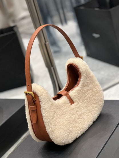 YSL Le Fermoir Hobo Bag