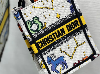 Christian Dior Mini Book Tote Phone Bag