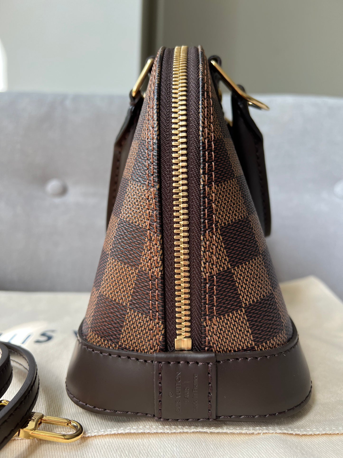 Louis Vuitton Alma BB Damier Ebene (RRP £1,260)