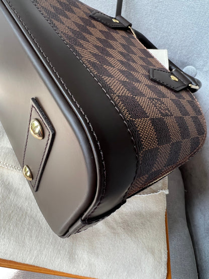 Louis Vuitton Alma BB Damier Ebene (RRP £1,260)