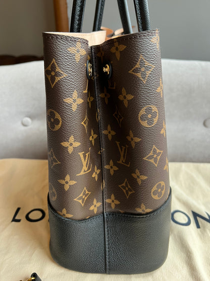 Louis Vuitton Flandrin Tote Monogram and Black