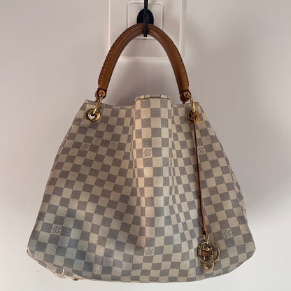 Louis Vuitton Damier Azur Artsy Shoulder Bag