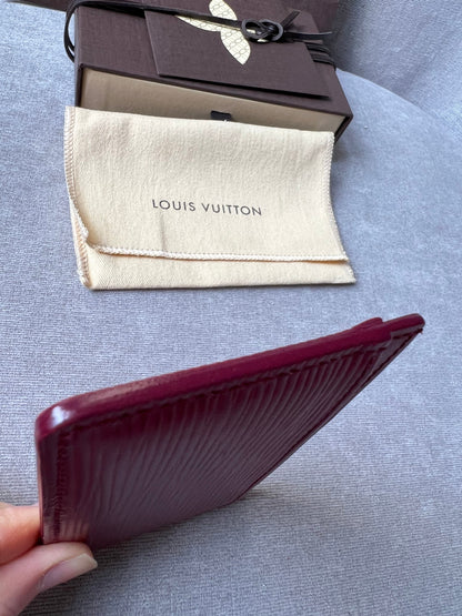 Louis Vuitton Card Holder Fuchsia Epi (RRP £205)