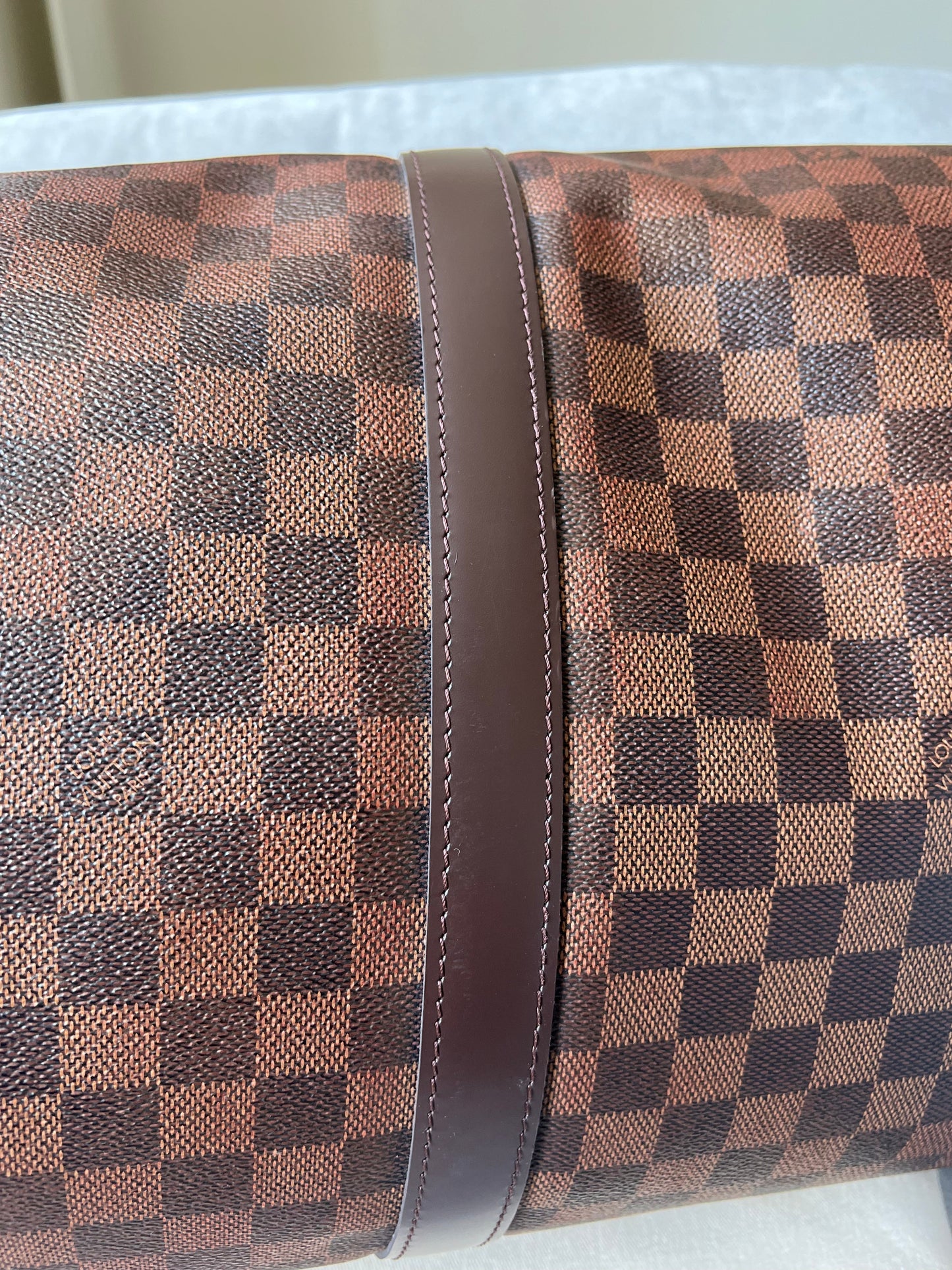 Louis Vuitton Keepall Bandouliere 55 Damier Ebene (RRP £2,020)