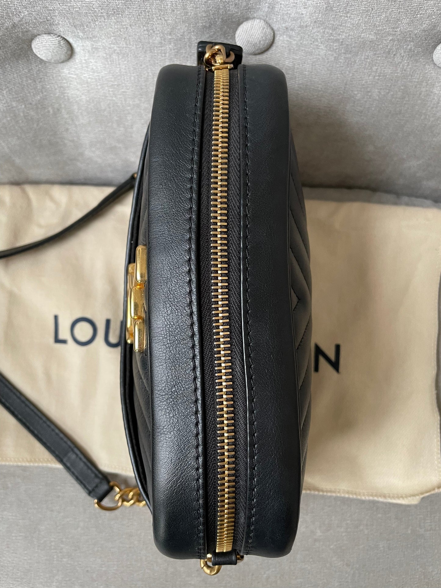 Louis Vuitton Black New Wave Camera Bag