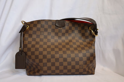 LOUIS VUITTON Damier Ebene Graceful PM