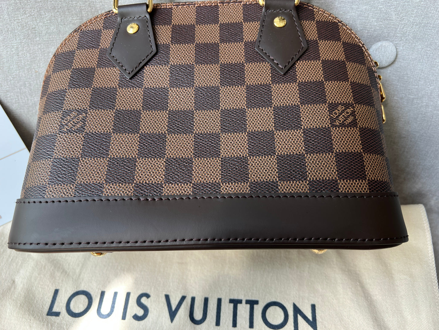 Louis Vuitton Alma BB Damier Ebene (RRP £1,260)