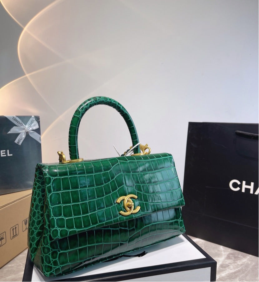 New Chanel Green Woman handbag