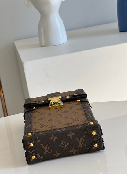 Louis Vuitton Vertical Trunk Pochette Bag