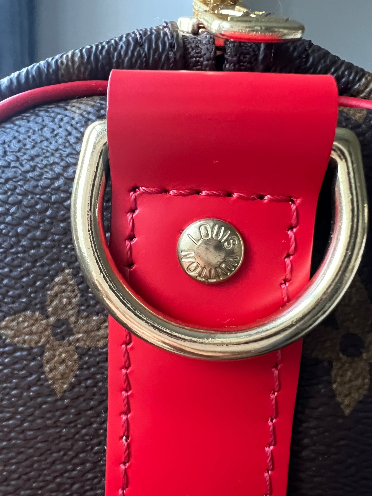 Louis Vuitton Keepall Bandouliere 50 Monogram and Coquelicot (RRP £1,790)