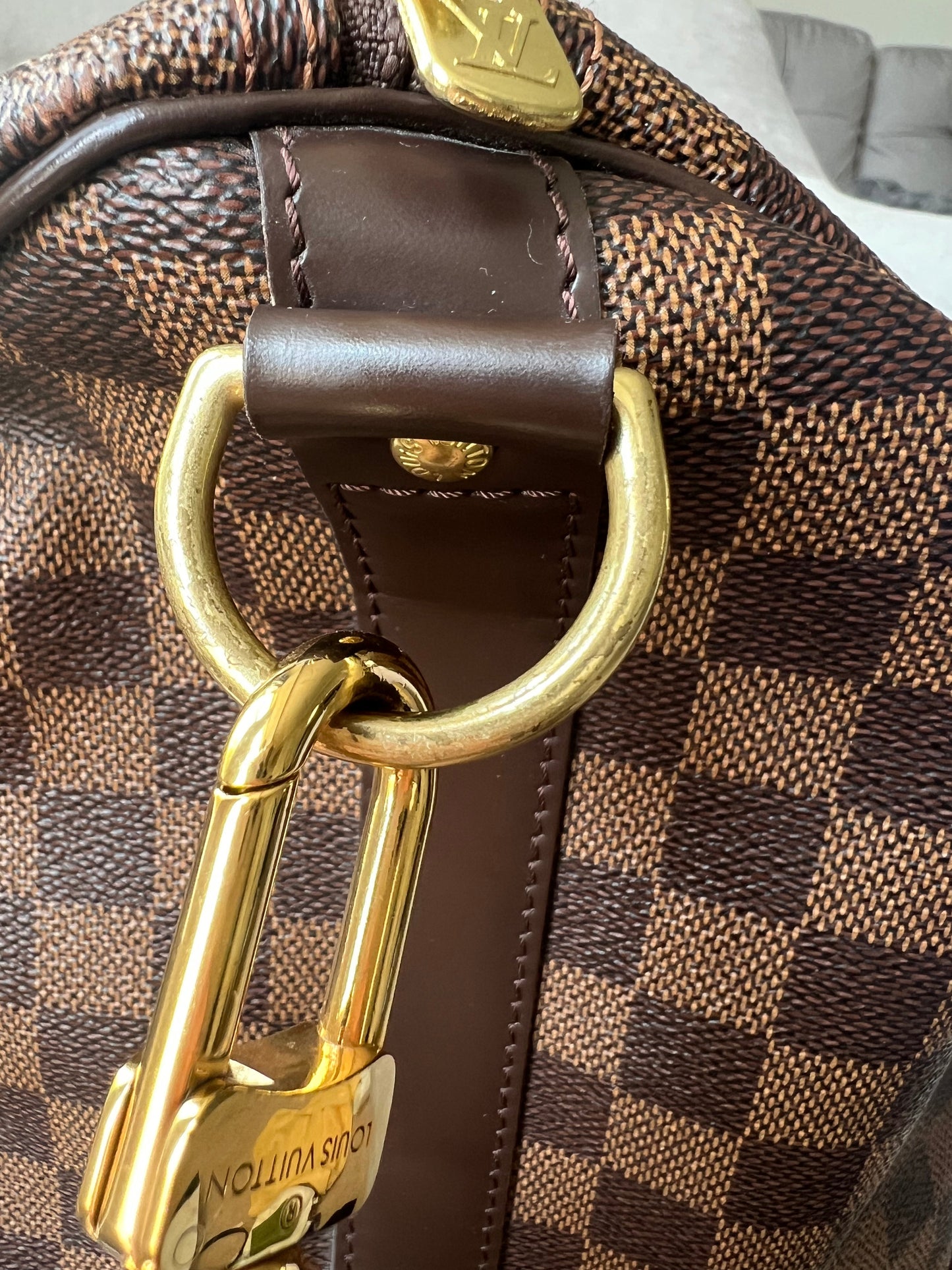 Louis Vuitton Keepall Bandouliere 55 Damier Ebene (RRP £2,020)