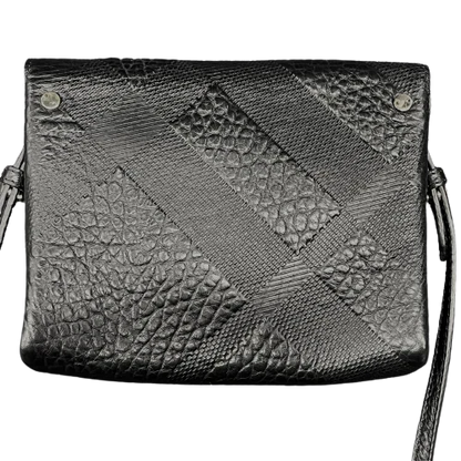 Signature Grain Calfskin Langley Crossbody By Burberry