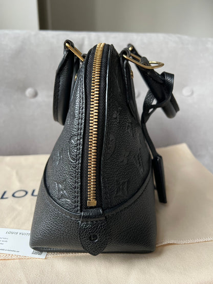 Louis Vuitton Alma Neo BB Black Empreinte  (RRP £1,740)