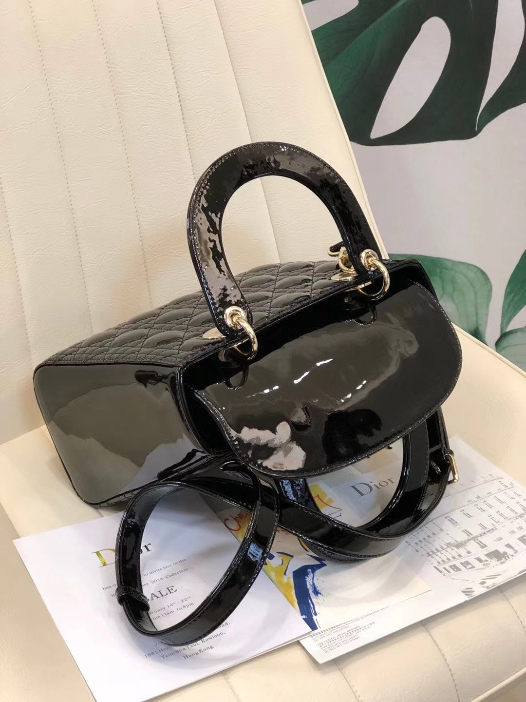 Christian Dior Medium Lady Dior  Bag