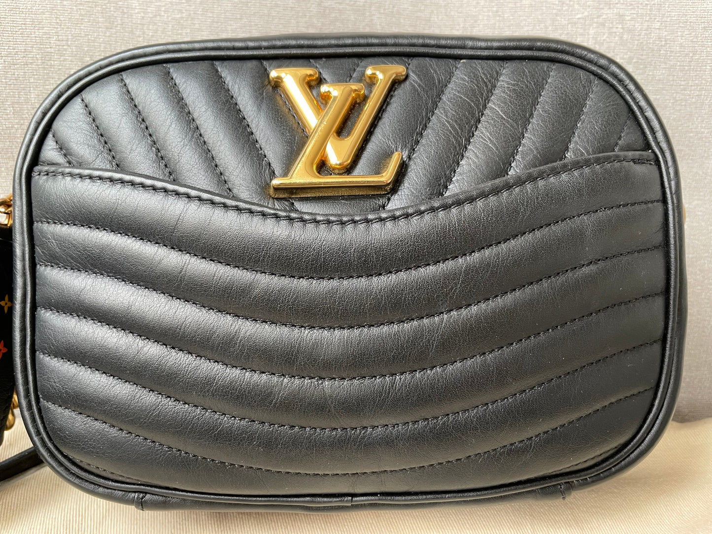 Louis Vuitton Black New Wave Camera Bag