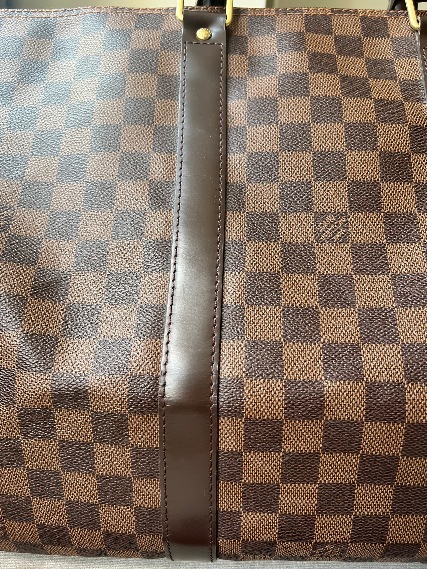 Louis Vuitton Keepall Bandouliere 55 Damier Ebene (RRP £2,020)