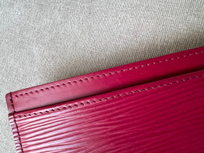 Louis Vuitton Card Holder Fuchsia Epi (RRP £205)