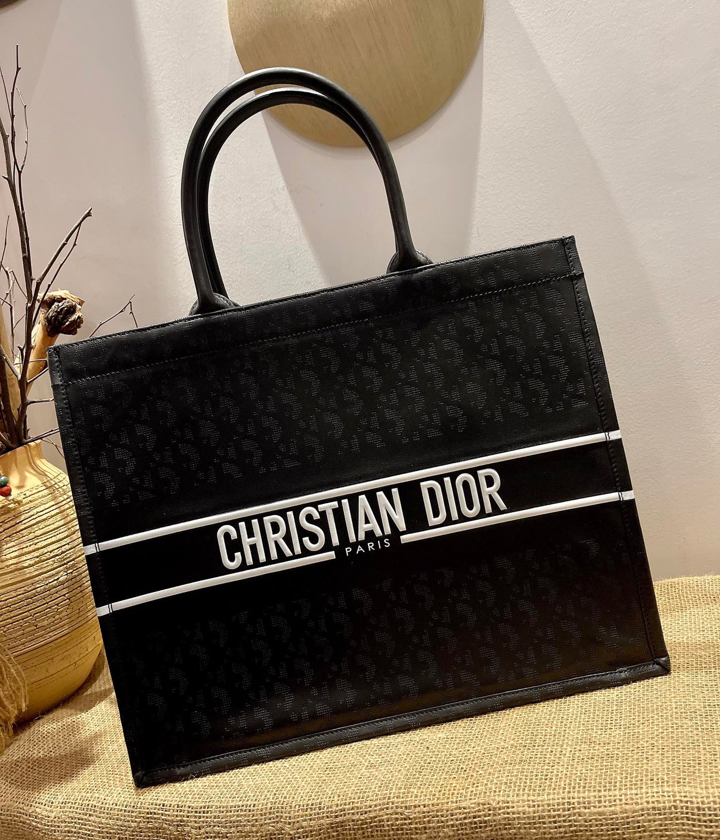 Christian Dior Book Tote Bag