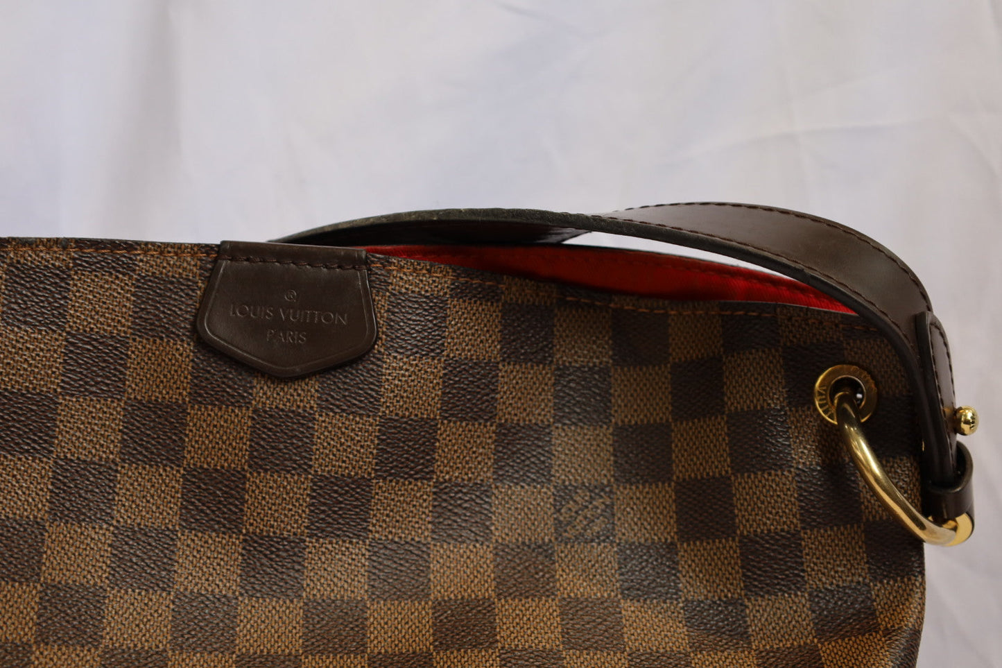 LOUIS VUITTON Damier Ebene Graceful PM