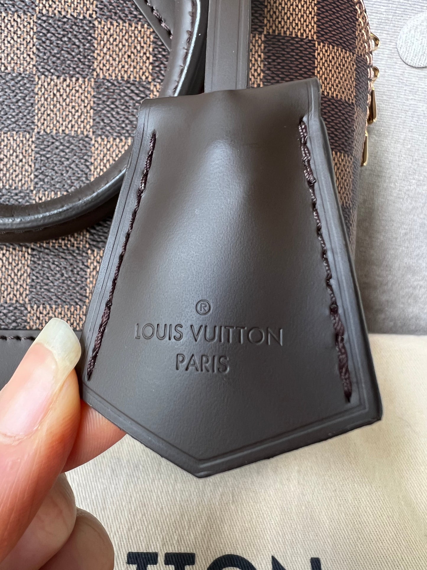 Louis Vuitton Alma BB Damier Ebene (RRP £1,260)