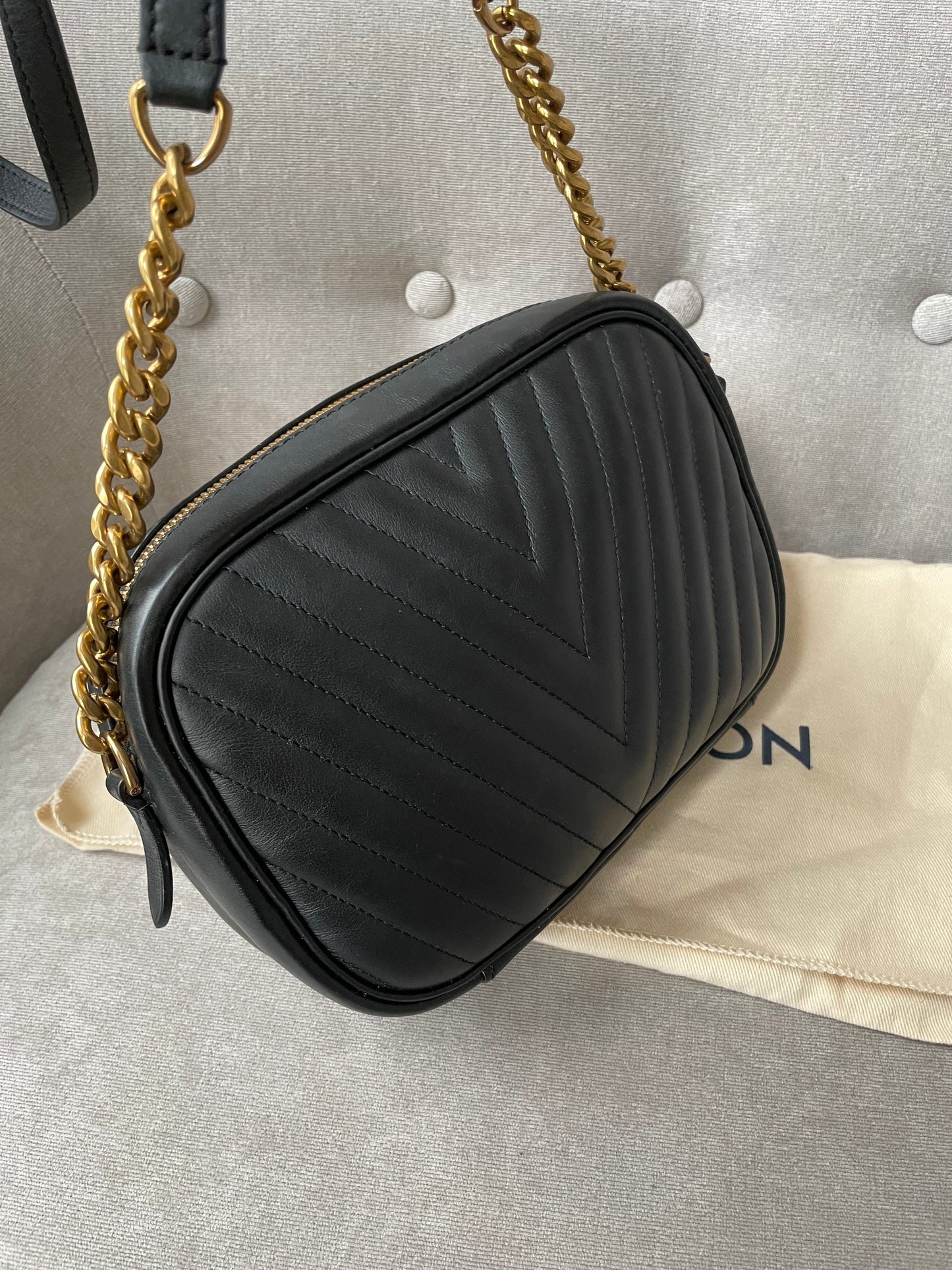 Louis Vuitton Black New Wave Camera Bag