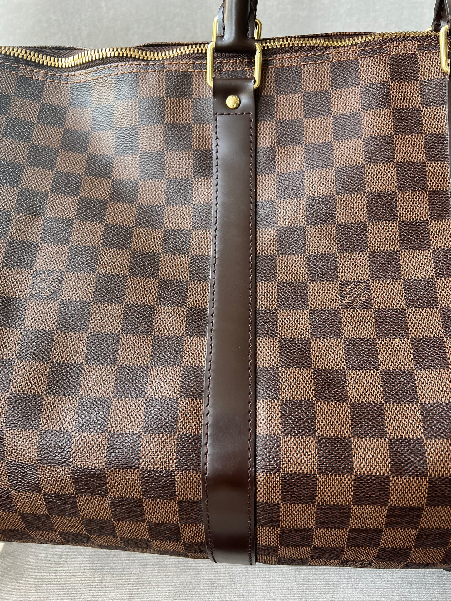 Louis Vuitton Keepall Bandouliere 55 Damier Ebene (RRP £2,020)