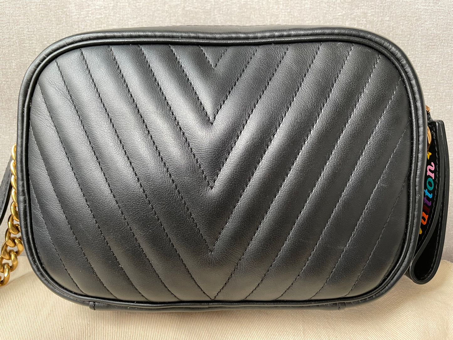 Louis Vuitton Black New Wave Camera Bag