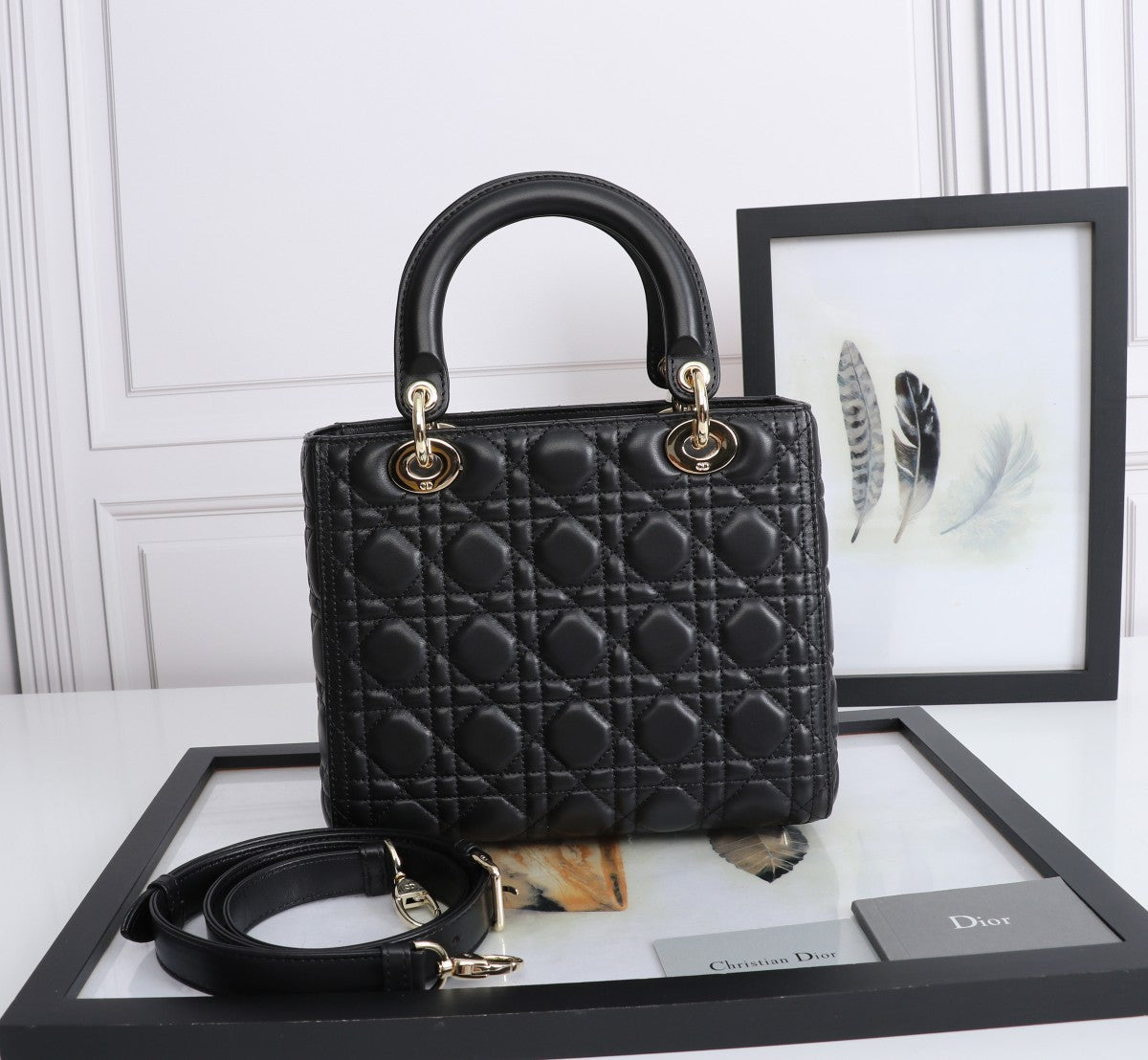 Christian Dior Medium Lady Dior  Bag