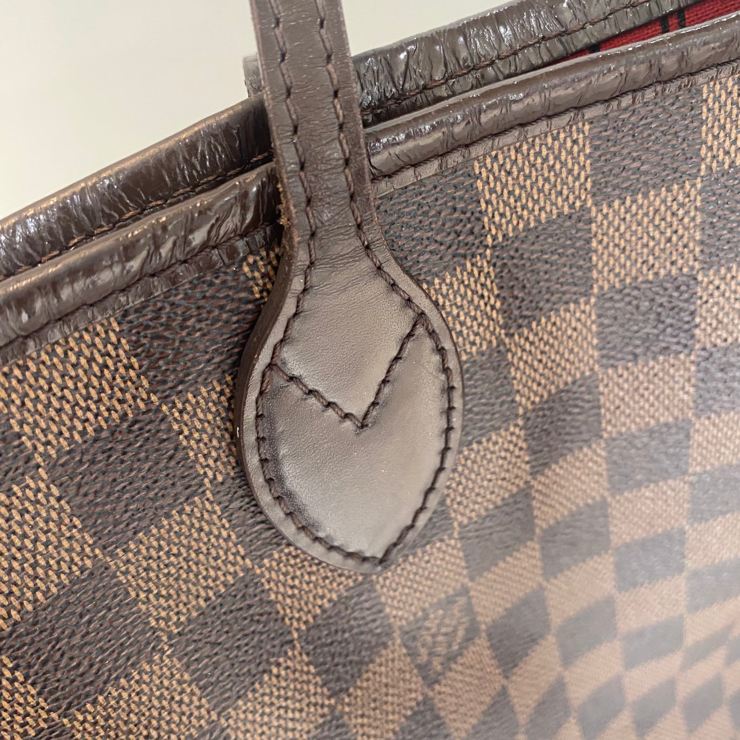 LOUIS VUITTON Damier Ebene GM Neverfull