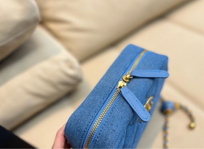 New Chanel Blue Jean crossbody