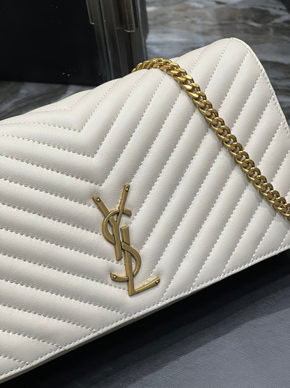 YSL Kate 99 Supple Bag In Quilted Lambskin