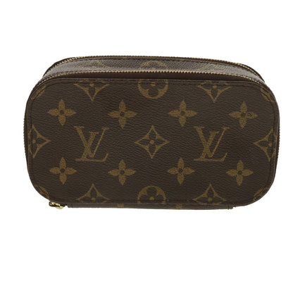 LOUIS VUITTON Monogram Trousse Brush PM Cosmetic Pouch M47510 LV Auth 34898