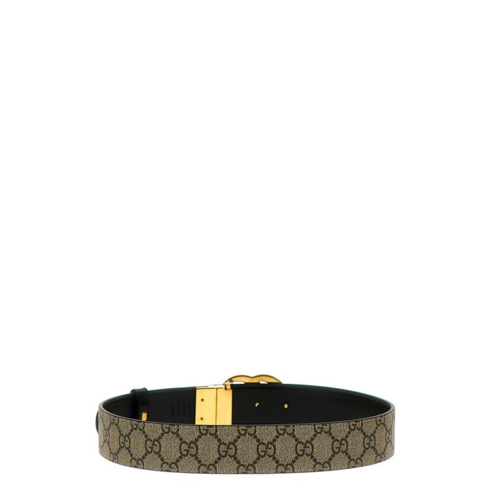 Gucci Women Gg Supreme Reversible Belt