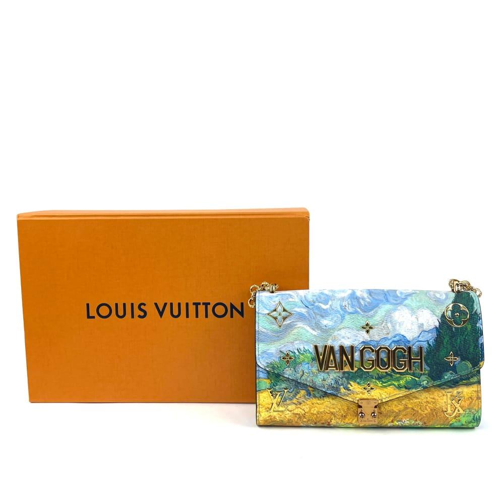 LOUIS VUITTON 2017 Masters Collection Van Gogh Chain Wallet