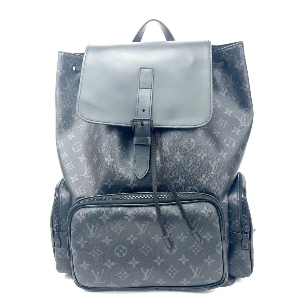 LOUIS VUITTON 2021 Monogram Eclipse Backpack Trio