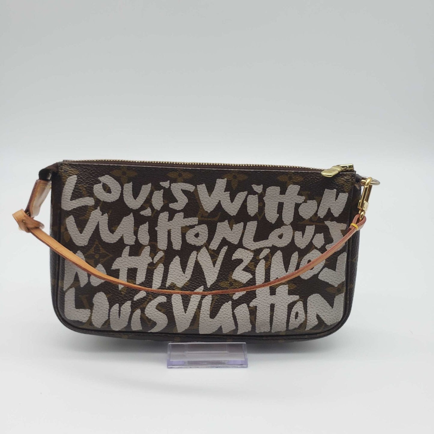 Louis Vuitton Accessories Brown Monogram Graffiti Hand Bag