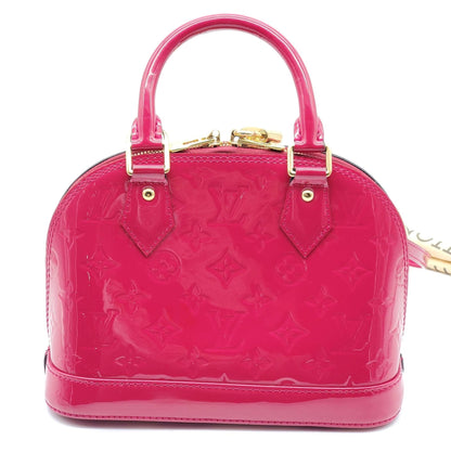 Louis Vuitton Alma BB Vernis Fuchsia Crossbody Bag