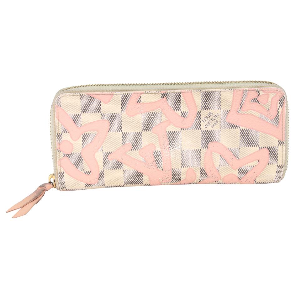 Louis Vuitton Zippy Damier Azur Tahitienne Clemence Wallet LV-0326N-0087