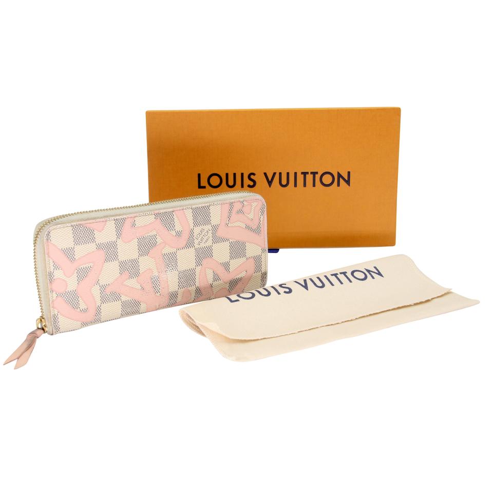 Louis Vuitton Zippy Damier Azur Tahitienne Clemence Wallet LV-0326N-0087