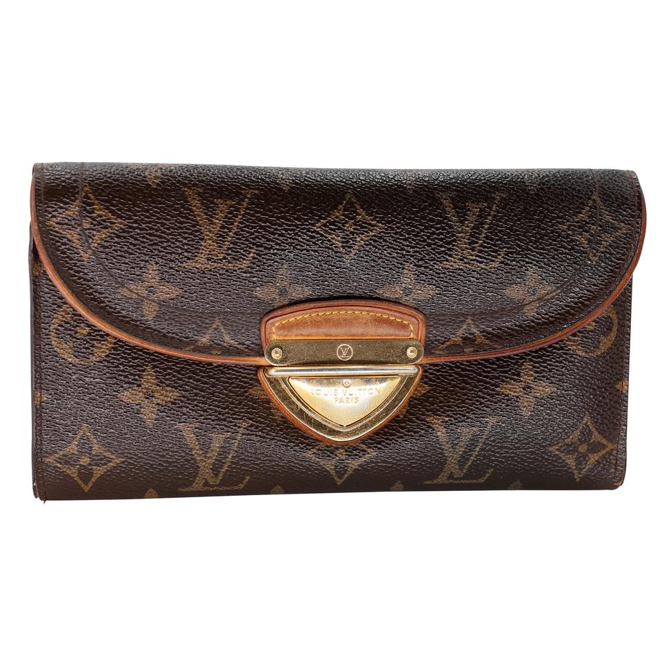 Louis Vuitton Monogram Coated Canvas GM Eugenie Wallet LV-W0209N-0010