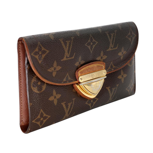 Louis Vuitton Monogram Coated Canvas GM Eugenie Wallet LV-W0209N-0010