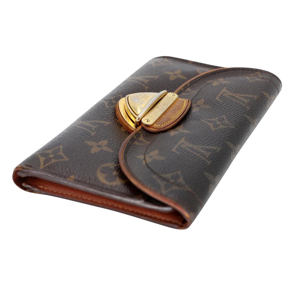 Louis Vuitton Monogram Coated Canvas GM Eugenie Wallet LV-W0209N-0010