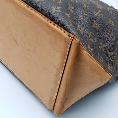 Louis Vuitton Cabas Mezzo Browns Monogram Tote Bag