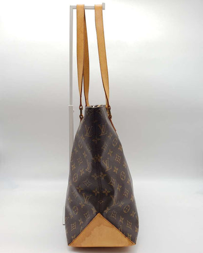 Louis Vuitton Cabas Mezzo Browns Monogram Tote Bag